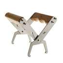 Bee  Frame Frame Stainless Steel Holder With Wooden Handle Capture Grip
