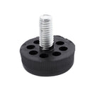 Furniture Table Chair 8 Holes Base Glide Leveling Foot M8x20mm 10PCS C5M8
