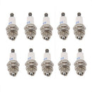 10Pcs Mini Lawn Mower Spark-Plug L7Tc Br2Lm For Briggs Stratton Motors 55Mm H5D6