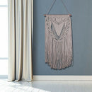 1X(Tassel Bohemian Macrame Woven Wall Hanging Tapestry Art Home Knitting De