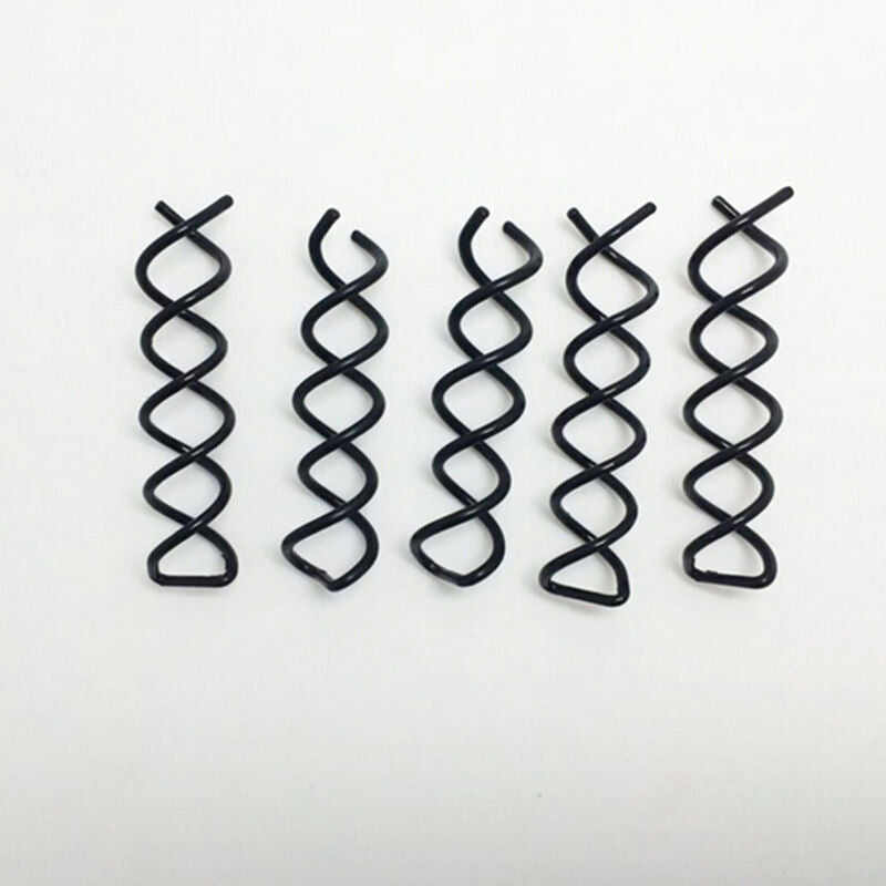 10Pcs Spiral Spin Screw Bobby Pin Hair Clip Twist Barrette Hairpins   MO