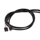 9-pin USB 2.0 To HD Audio Mic Ports CD ROM