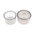 Round Sterilization Cup Storage Case with Lid Cap