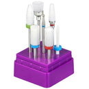 7Pcs Ceramic Nail Drill Bits Set 3/32 Inch Diamond Carbide Nail Drill Bit f