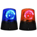 Rotating Blue LED DIY Police Car Beacon Disco-Party Light-Blue+Red Light DJ G5L8