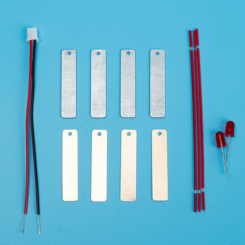 1Set`Children Bio Energy Science Kit Potato Fruit Supply Electricity Experiment!