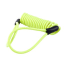Cable screw tips to remind the motorcycle scooter anti-theft lock plate ste