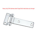 Polished T Hinge Door Hinges Boat Truck Hardware Cabinet Garage Door 136x58