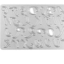 Letter Printing Metal Cutting Dies Embossing Album Paper Card Craft Decor