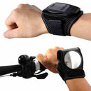 Bike Rear View Mirror Wrist Band Viewfinder Retroreflector Bicycle Adjust Strap