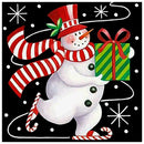 5D DIY Full Round Drill Diamond Painting Snowman Cross Stitch Art (LG335)