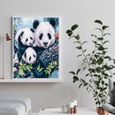 5D DIY Full Drill Diamond Painting Panda Cross Stitch Embroidery (C1136)