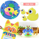 Self Adhesive Box of 700Pcs Googly Eyes Kids Hand Craft Moving Wobbly Eye