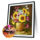5D DIY Full Drill Diamond Painting Flower Rhinestone Cross Stitch (B848)