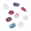 50G Natural Palm stones Tumbled stone Crystal Reiki Quartz Healing Chakra  Z