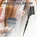 DIY Styling Hair Dye Coloring Comb Barber Tinting Highlighting Hair Brush A