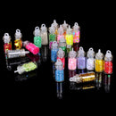 24Pcs Glitter filler fluffy box toys for children DIY kit accessories!N