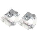 Binder Foot Adjustable Bias Binder Presser Foot Feet for Sewing Machin JR
