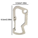 Portable Non-contact Door Opener Convenience Hand Press Elevator Tool Keychain