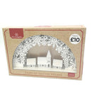 Christmas LED Luminous Wooden Garland Ornaments House Decorations OrnamentsSEAU