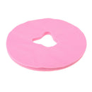 100 Pieces Disposable Massage Face Cushion Headrest Cradle Cotton Covers