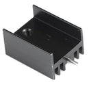 10Pcs 20x15x11mm Black Aluminum Heat Sink for TO-220  ME