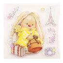 Silicone Transparent Seals Clear Stamps Cartoon Girl for DIY Scrapbooking