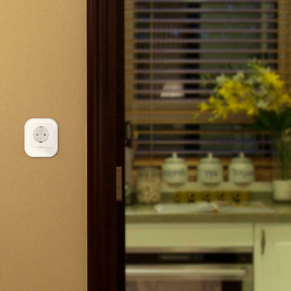 Smart EU Plug WiFi Smart Socket Power Monitor Switch for Google Home/Alexa