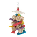 Bird Parrot Chew Rattan Balls Cage Hanging Ornament Meet Pets Various Needs