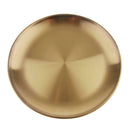 2x Round Snack Salad Serving Dish Dinner Plate Grilled Plate Tableware