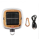 Cob Solar Lanterns Led Tent Camping Lamp Usb Flashlight Rechargeable Batter