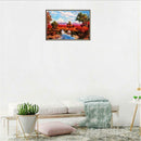 5D DIY Colored Landscape Full Drill Diamond Painting Embroider Cross Stitch