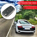 Car Remote Key Shell 3 Button Flip Folding Key Case Blank for Audi A2 A3 A4