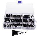 Black-force 12.9 Screw Alloy Level Hexagon Steel Plug Head Cap Screws M3 Series