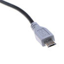 Micro USB male to Micro USB OTG data charger cable 20cm for MP4 Mobile Phon Oh