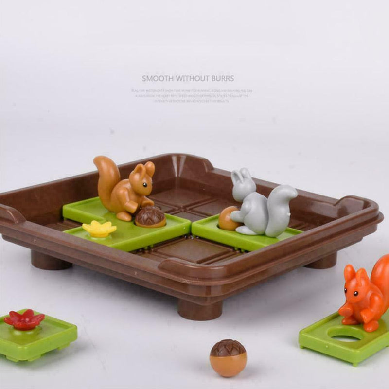 Smart squirrel go crazy puzzle games challenge with IQ solution Kid trainin I9K6