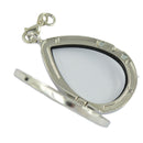 2pcs Living Memory Glass Locket Jewellery