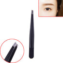 Professional eyebrow tweezers hair beauty slanted stainless steel tweezer t ME