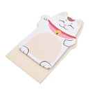 Korean Lucky Cat Beckoning Maneki Neko  Memo Bookmark Sticky NotesOZ