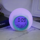 LED color changing multifunction digital alarm clo_