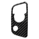 For Audi Q7 SQ7 4M LHD Car Headlight Switch Button Frame Cover Carbon Fiber Trim