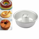 1x Alloy Chiffon Cake Mold Round Food Cake Donut Pan Baking Mould DIY Craft^^