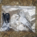 Awesome Multifunction 2 Keys Stain Keychain Pocket Screwdriver EDC Camp  new
