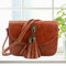 women messenger bags crossbody bags ladies shoulder purse(Light brown)