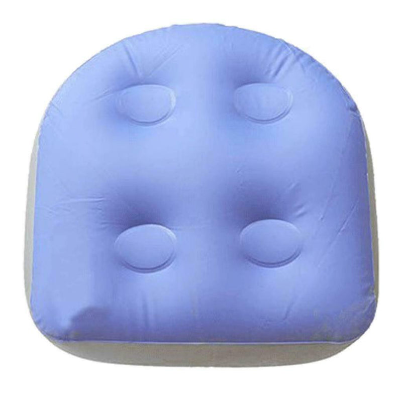 2PC Spa Booster Seat Hot Tub Cushion Pillow Pad Inflatable with Suction Cup Grip