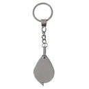 10X 20 mm jeweler's loupe magnification keychain folding pocket magnifier B2F4