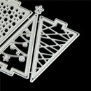 3pcs Christmas Tree Metal Cutting Dies For DIY Scrapbooking Album Paper Cards Z