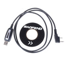 1Set USB 2Pin Programing Cable With Software CD For Baofeng UV-5R BF-888S Rad FT