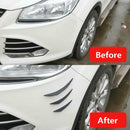 6pcs Carbon Fiber Auto Front Bumper Fins Spoiler Canards Refit Car Accessories