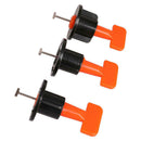 50Pcs Reusable Tile Leveler T-lock Floor Tool Leveling Positioning System  TTX